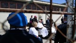 Papa u posjetu zatvoru Montorio