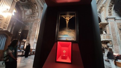 Dalijev "Kristus sv. Janeza od Križa" in relikvija svetnika, pri kateri je umetnik dobil navdih