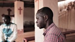 Un alumno sudanés en una escuela cristiana del país