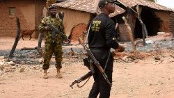 File photo of security personnel in Plateau state