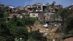 Erdrutsch in einer Armensiedlung im Bundesstaat Pernambuco, Anfang Juni 2022