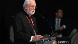 Vatikanens utrikesminister msgr Gallagher: Från påven Franciskus en stark och modig profetia om fred