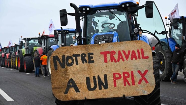 Les manifestations d'agriculteurs sont organisées en France depuis la mi-janvier 2024. 