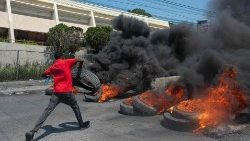 Protestos no Haiti