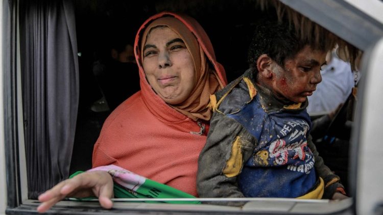 Profughi palestinesi a Gaza