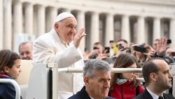 Pope Francis at Wednesday General Audience