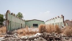 Un immagine della scuola di Chibok che fu assaltata dai terroristi
