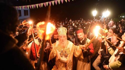 Le Pape: «Bonne fête de Pâques aux orthodoxes et aux catholiques orientaux»