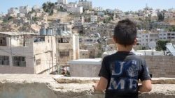 Un bambino palestinese