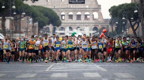 La partecipazione di Athletica Vaticana alla Run Rome the Marathon 