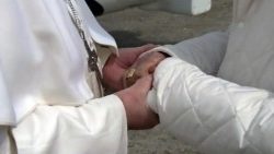 Papa emérito com Papa Francisco