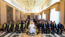 Pope Francis receives members of the Vatican Amateur Sports Association