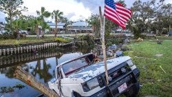 Las consecuencias del paso de la tormenta Idalia en Florida, USA.