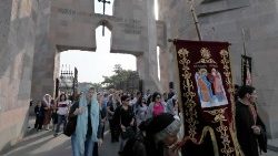 Journée nationale de prière pour le Haut-Karabagh, le 1er octobre 2023, en présence de Garéguine II Nersissian, Patriarche suprême et Catholicos de tous les Arméniens.