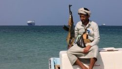 Huthi-Kämpfer in der Provinz Hodeidah