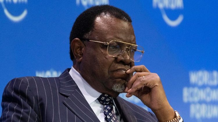 President of the Republic of Namibia Hage Geingob dies.