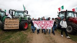 Italienische Bauern protestieren weiter