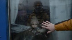 Refugiados ucranianos de Odessa a causa del conflicto.