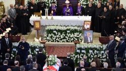 Beerdigung des Funktionärs der christlichen Partei der libanesischen Streitkräfte, Pascal Suleiman