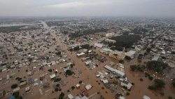 Les inondations à Porto Alegre, au Brésil.