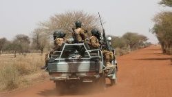 Une photo des soldats du Burkina Faso, le mars 2019.