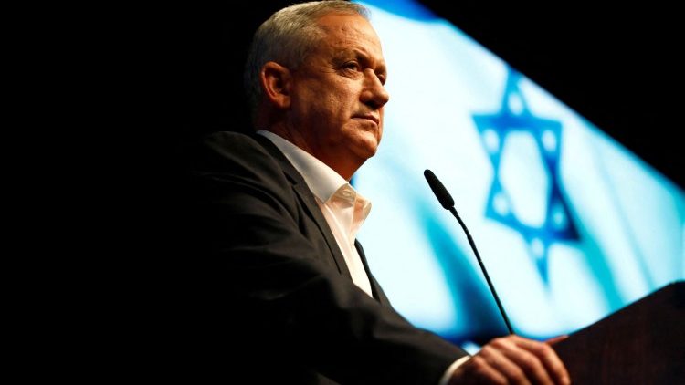 Il ministro di Gabinetto israeliano, Binyamin Gantz