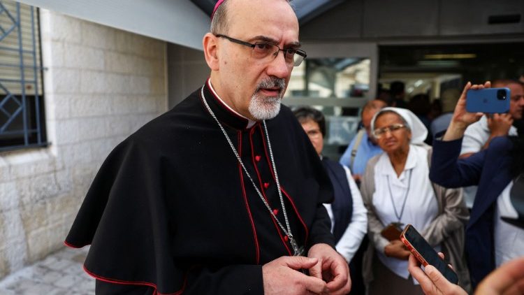 Der Lateinische Patriarch von Jerusalem, Kardinal Pierbattista Pizzaballa (Archivbild 2022)