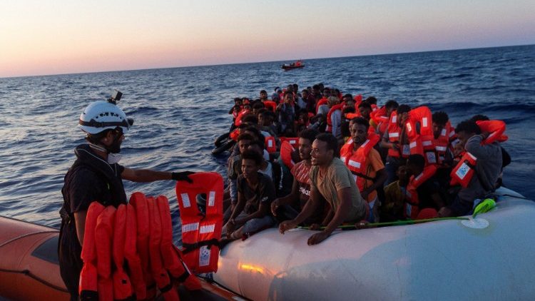 Charity rescue boats patrol the Mediterranean 