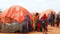 Grupo de crianças na Somália