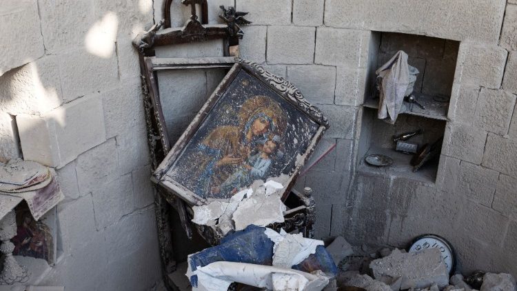 Une église d'Antioche détruite par le tremblement de terre