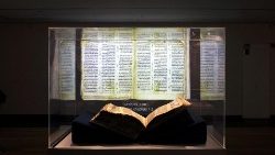 Kodeks Sassoona wystawiony w Muzeum narodu żydowskiego przy Uniwersytecie Telawiwskim, 23-29 marca 2023