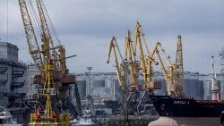 Das Hafenterminal in Odessa