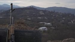 Das Dorf Taghavard in Berg-Karabach