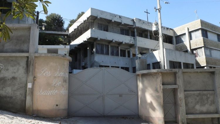 A view of the Sisters of Saint-Anne residence, in Port-au-Prince