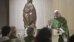 The homily of Pope Francis during the Mass at Casa Santa Marta