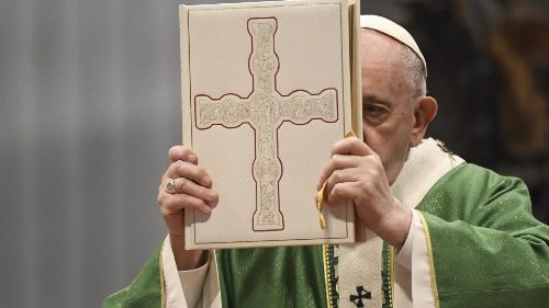 El Papa Francisco celebra el cuarto domingo de la Palabra de Dios