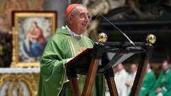 Roms bisheriger Kardinalvikar Angelo De Donatis bei einer Liturgie