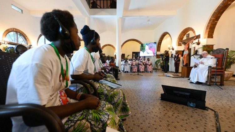 Na Nunciatura Apostólica em Kinshasa, o encontro com as vítimas das violências no leste da RDC 
