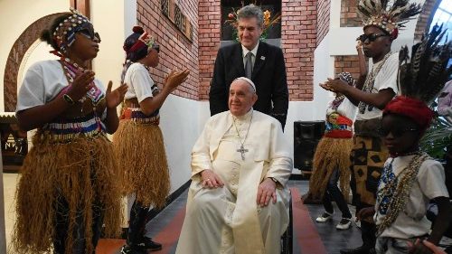 Papst an Hilfswerke im Kongo: „So ist das Gute - es breitet sich aus"