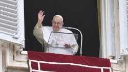 Papst Franziskus beim Angelusgebet am vierten Fastensonntag