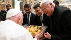 Papież Franciszek na spotkaniu ze wspólnotami seminaryjnymi z Kalabrii, 27 marca 2023