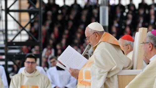 Wortlaut: Predigt und Regina Caeli von Papst Franziskus in Budapest