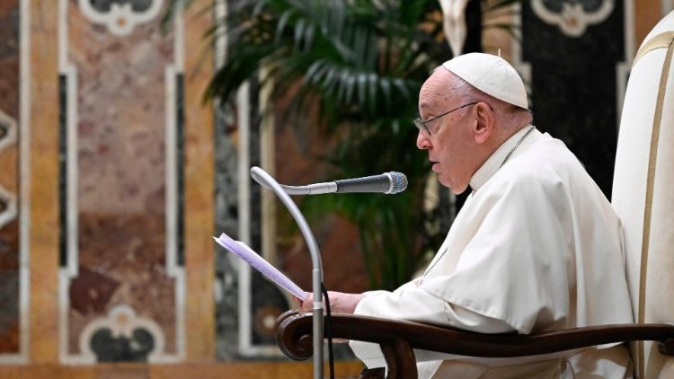 Pope Francis addresses Company of Mary