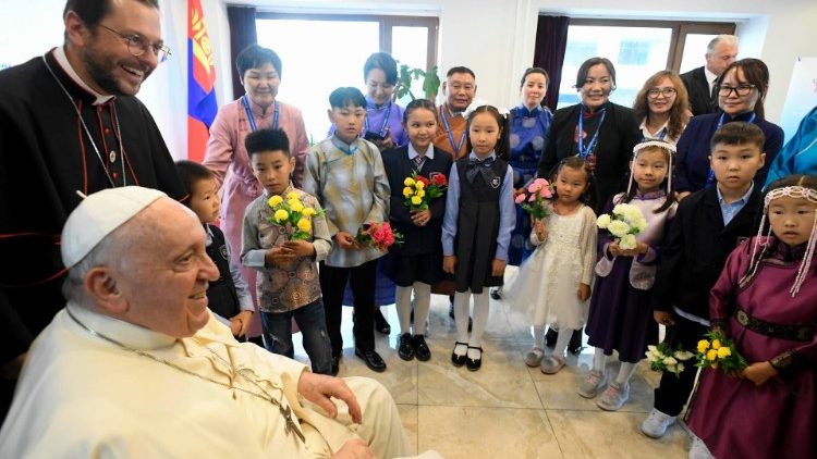 Pope Francis in Mongolia