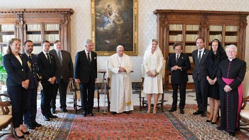 Belgisches Königspaar beim Papst - Ukraine und Afrika Thema