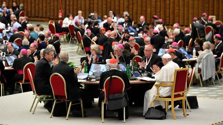 File photo of the final day of the Synod in October 2023