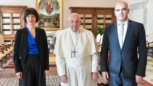 Papst empfängt Schweizer Bundespräsidenten in Audienz