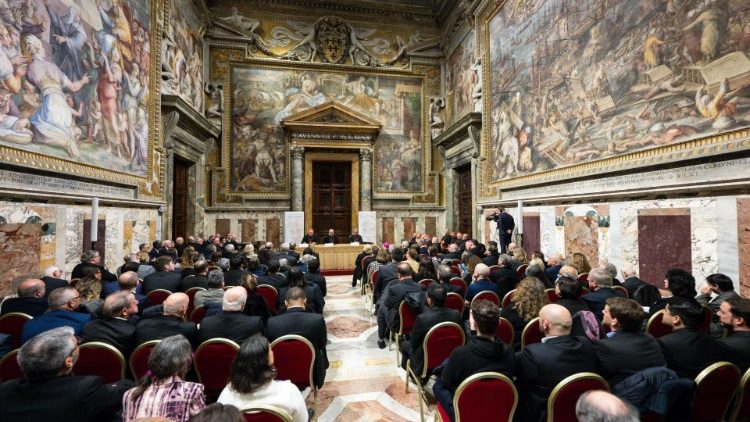 Entrega del Premio Ratzinger 2023 en la Sala Regia del Palacio Apostólico
