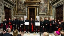 Entrega del Premio Ratzinger 2023, Sala Regia del Palacio Apostólico