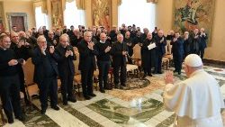 Audiencia del Papa a los Miembros del Instituto Secular Sacerdotes Misioneros de la Realeza de Cristo